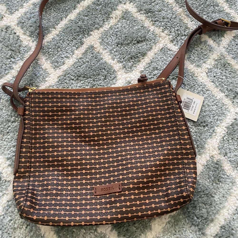 NWT Fossil Crossbody Bag